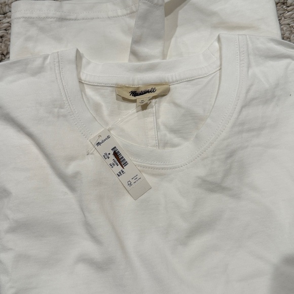 Madewell Cotton Relaxed Oversized Tee - Picture 7 of 7